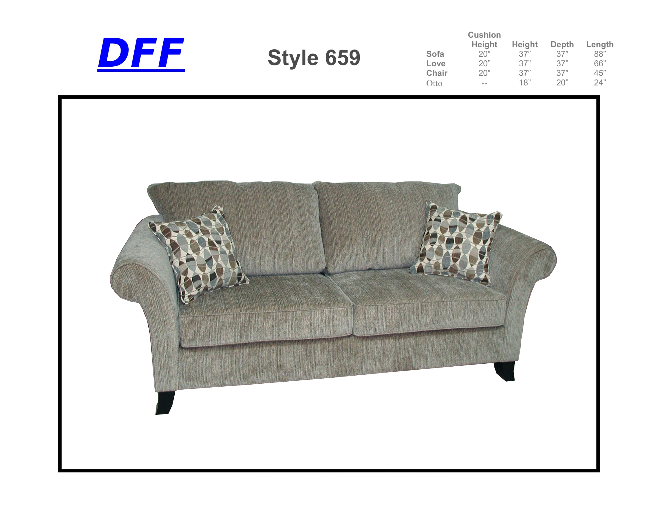 659 Sofa