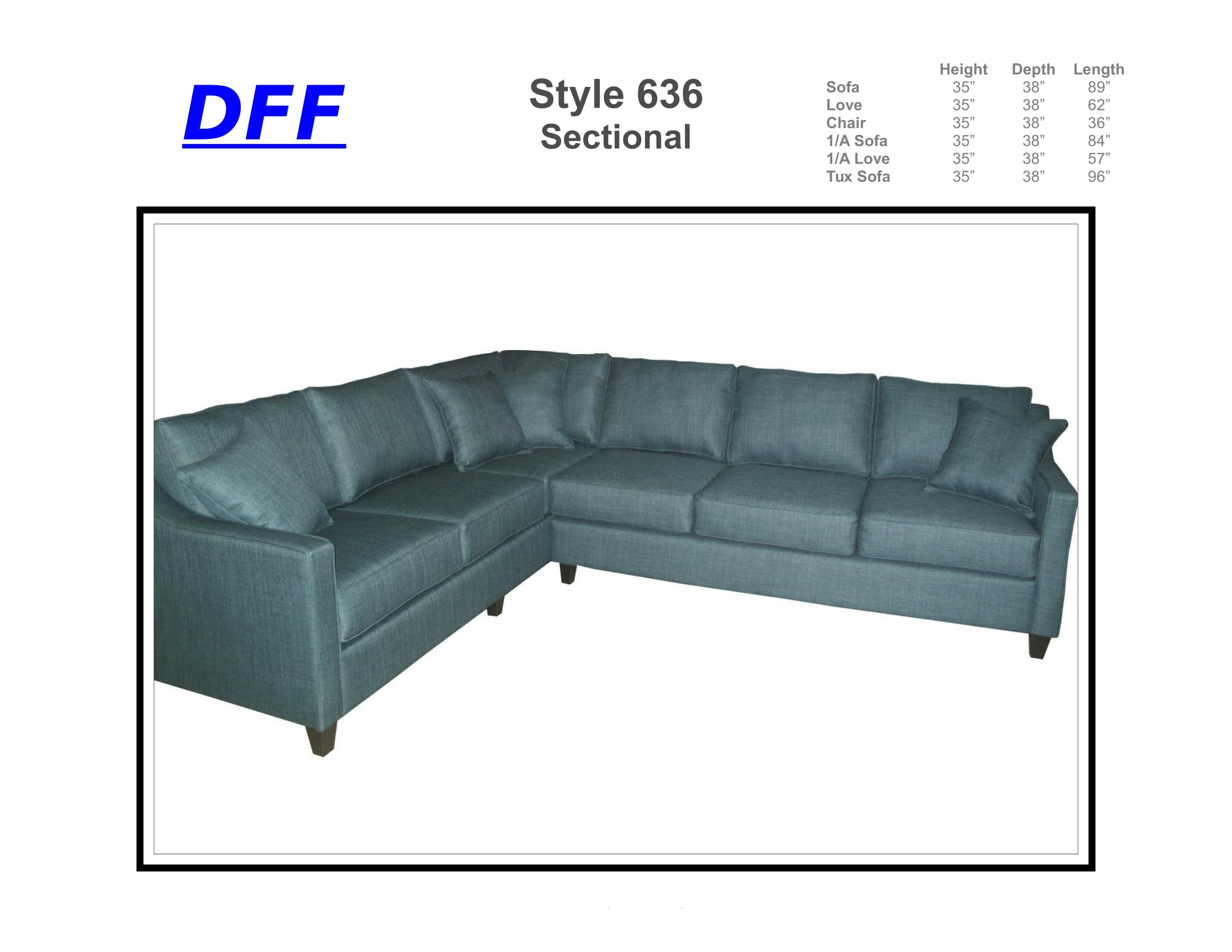 636 Sectional