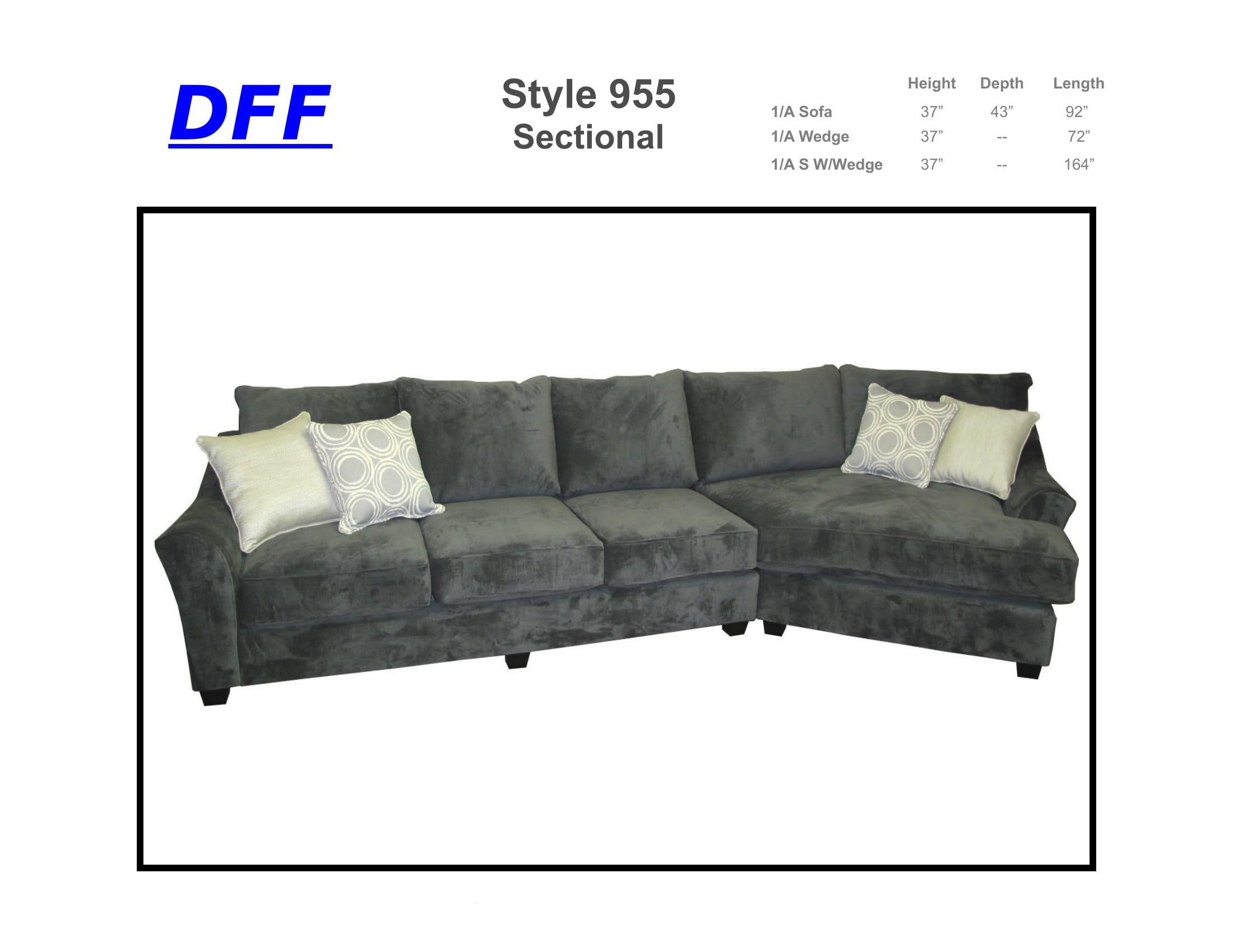 955 Sectional