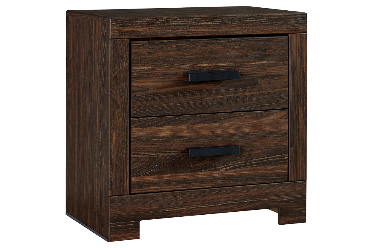 Arkaline 2 Drawer Nightstand (B071)