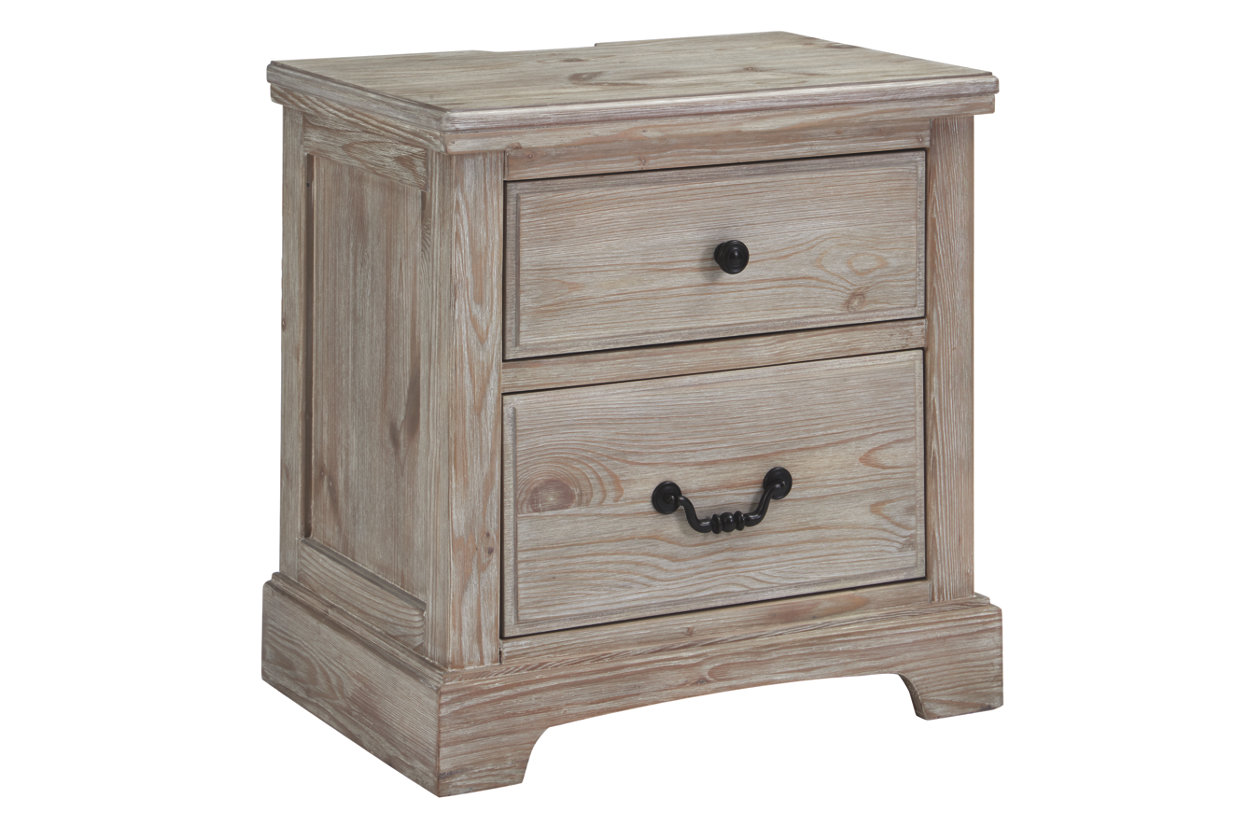 Charmyn 2 Drawer Nightstand (B722)