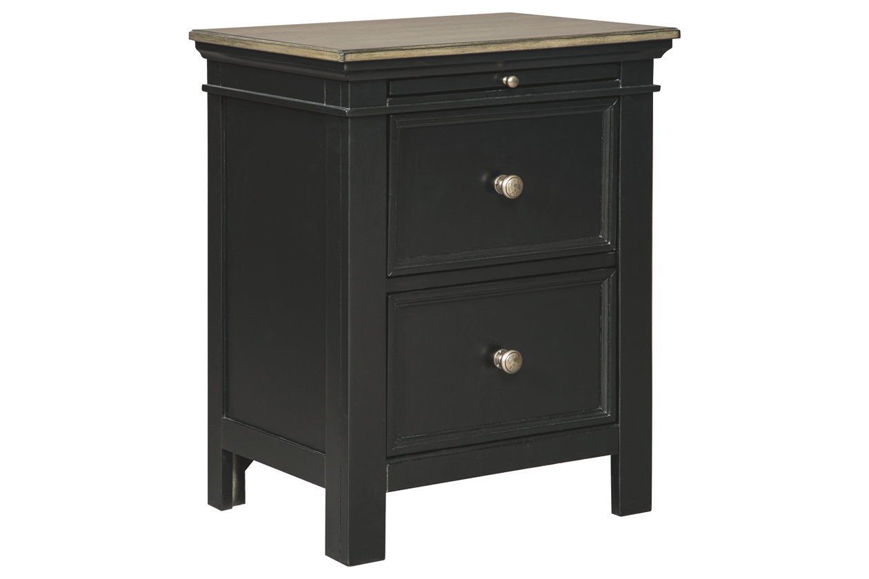 Froshburg 2 Drawer Nightstand (B628)