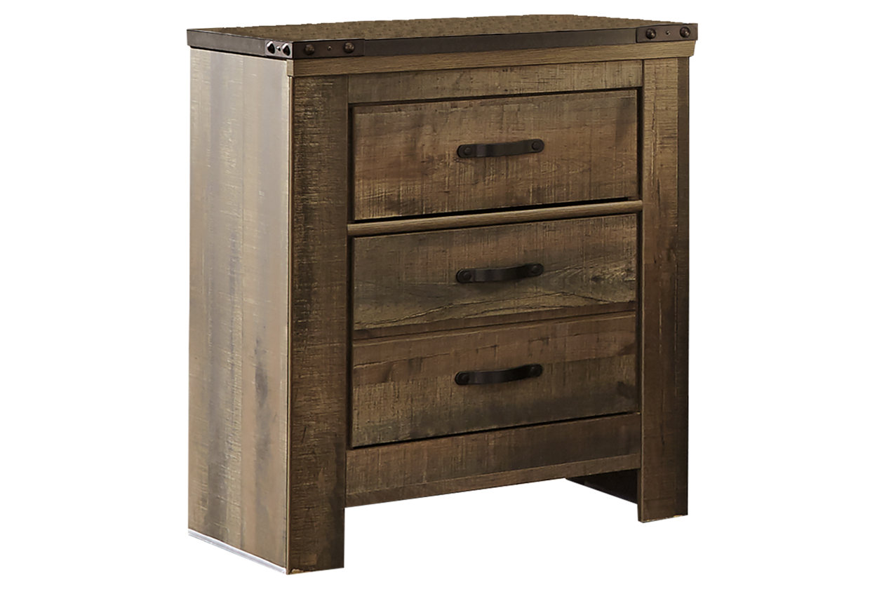 Trinell 2 Drawer Nightstand (B446)