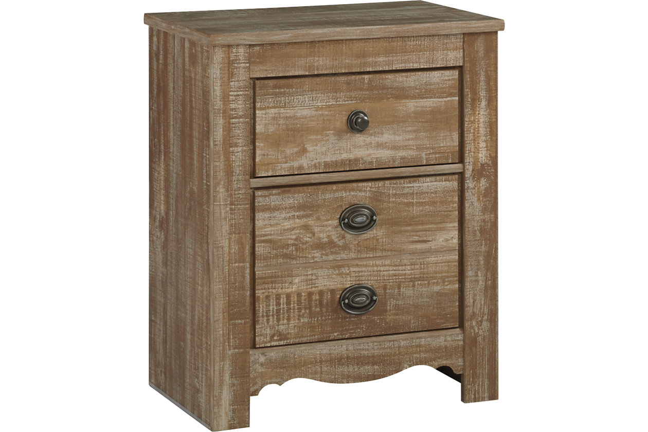 Shellington 2 Drawer Nightstand (B336)