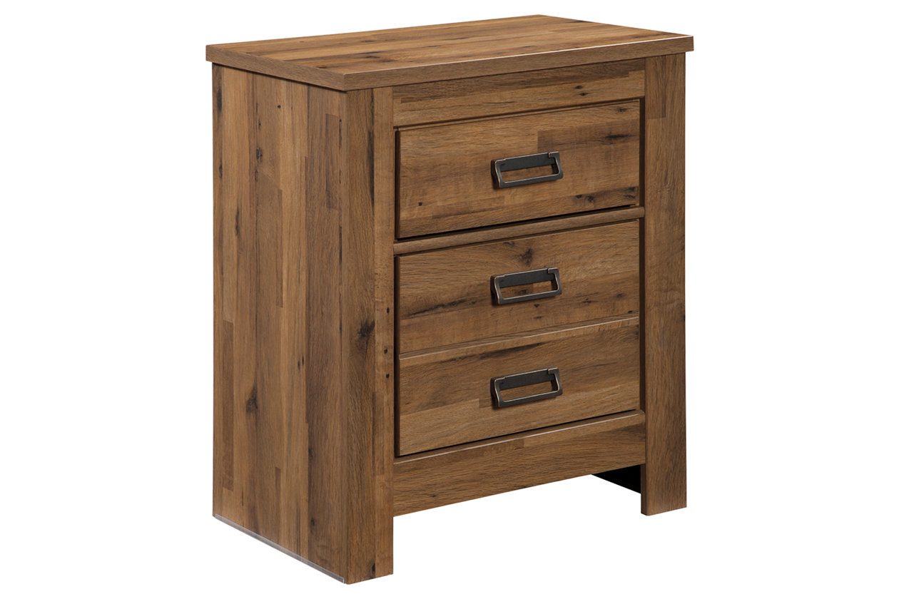 Cinry 2 Drawer Nightstand (B369)