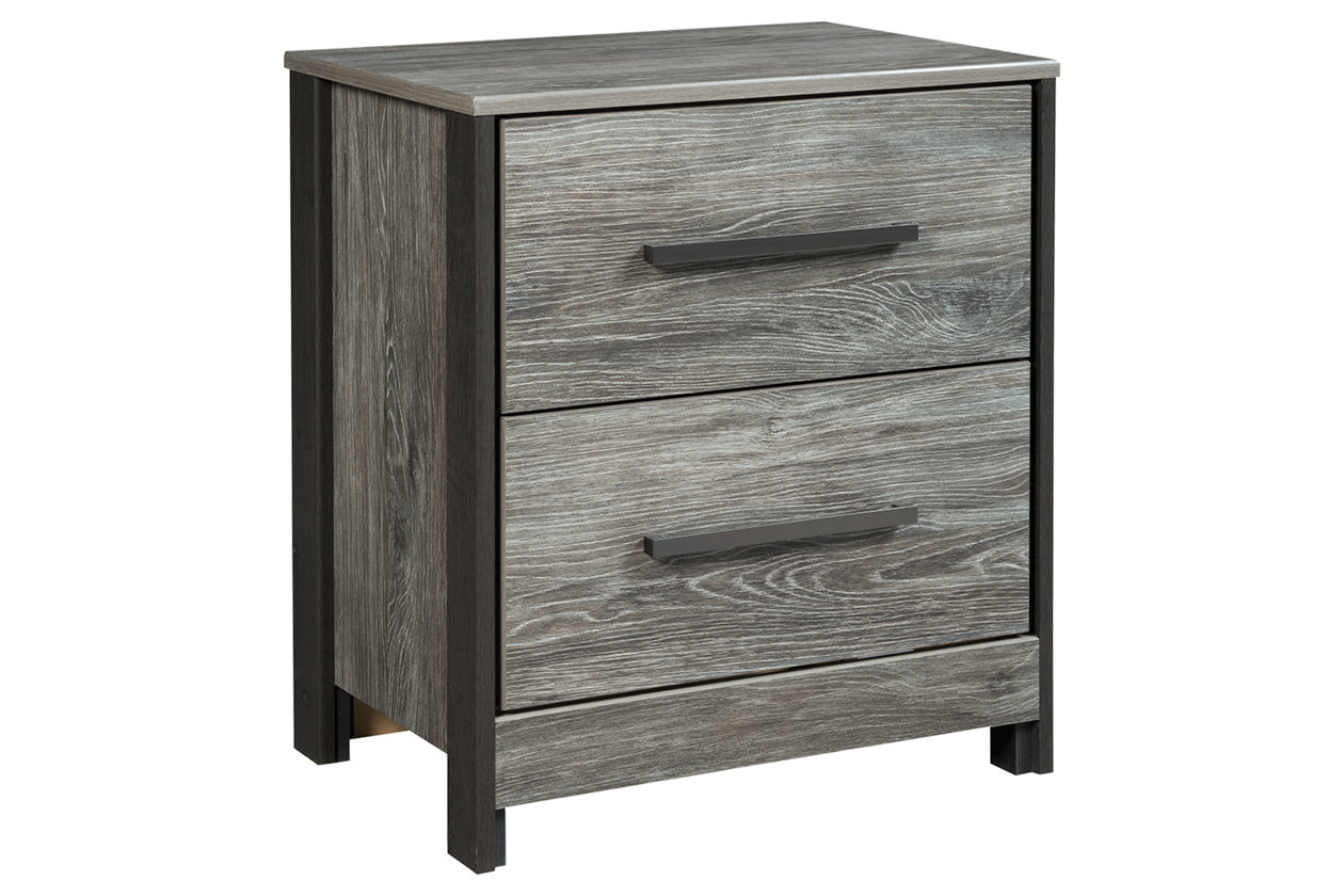 Cazenfeld 2 Drawer Nightstand (B227)