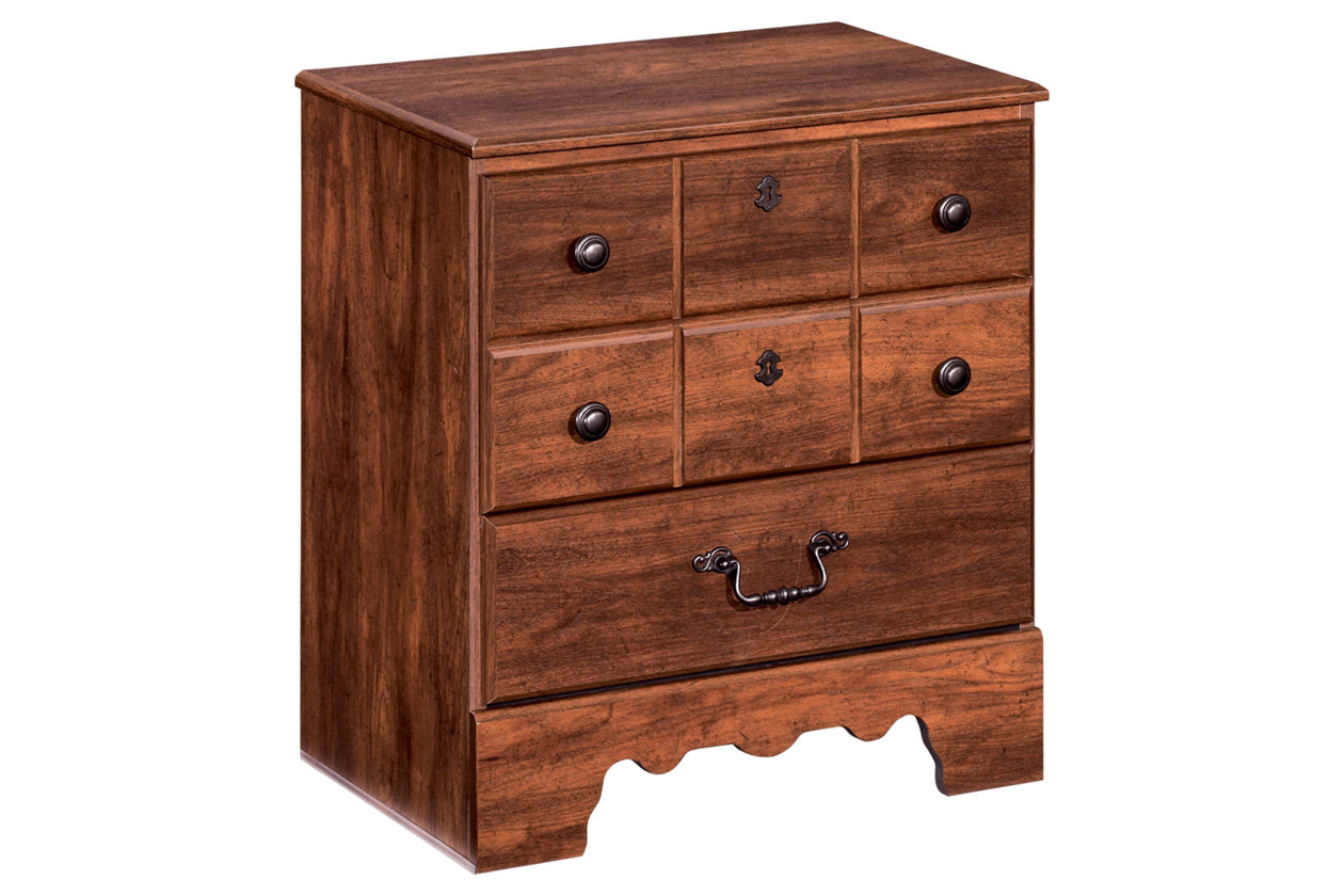 Timberline 2 Drawer Nightstand (B258)